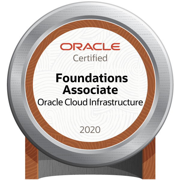 Oracle Cloud Infrastructure Foundations Certified Associate